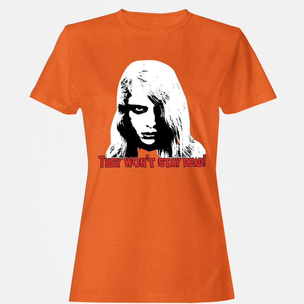Women's T-Shirt - 13BN8QMS - Orange - 11