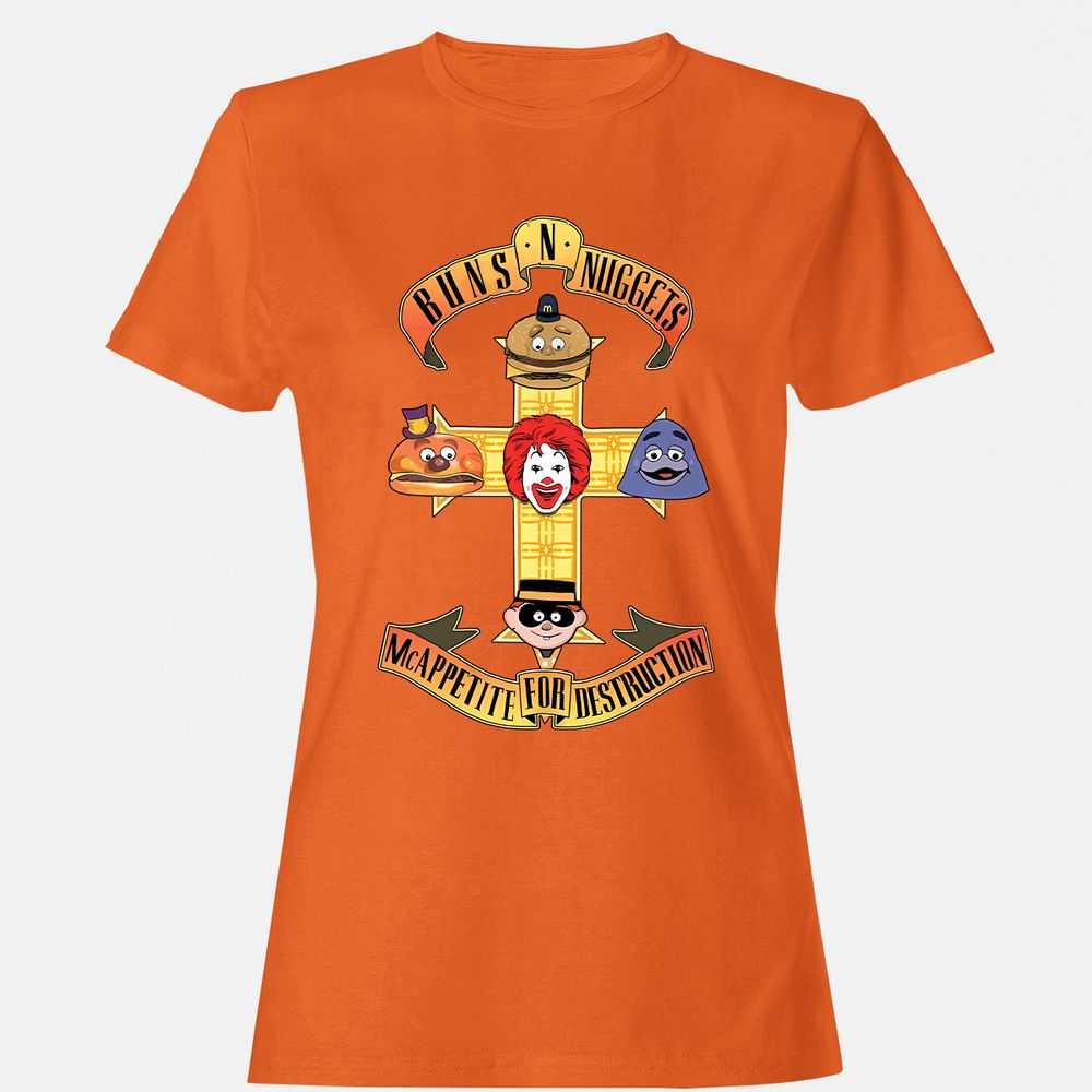 Women's T-Shirt - NHEDZLFH - Orange - 11