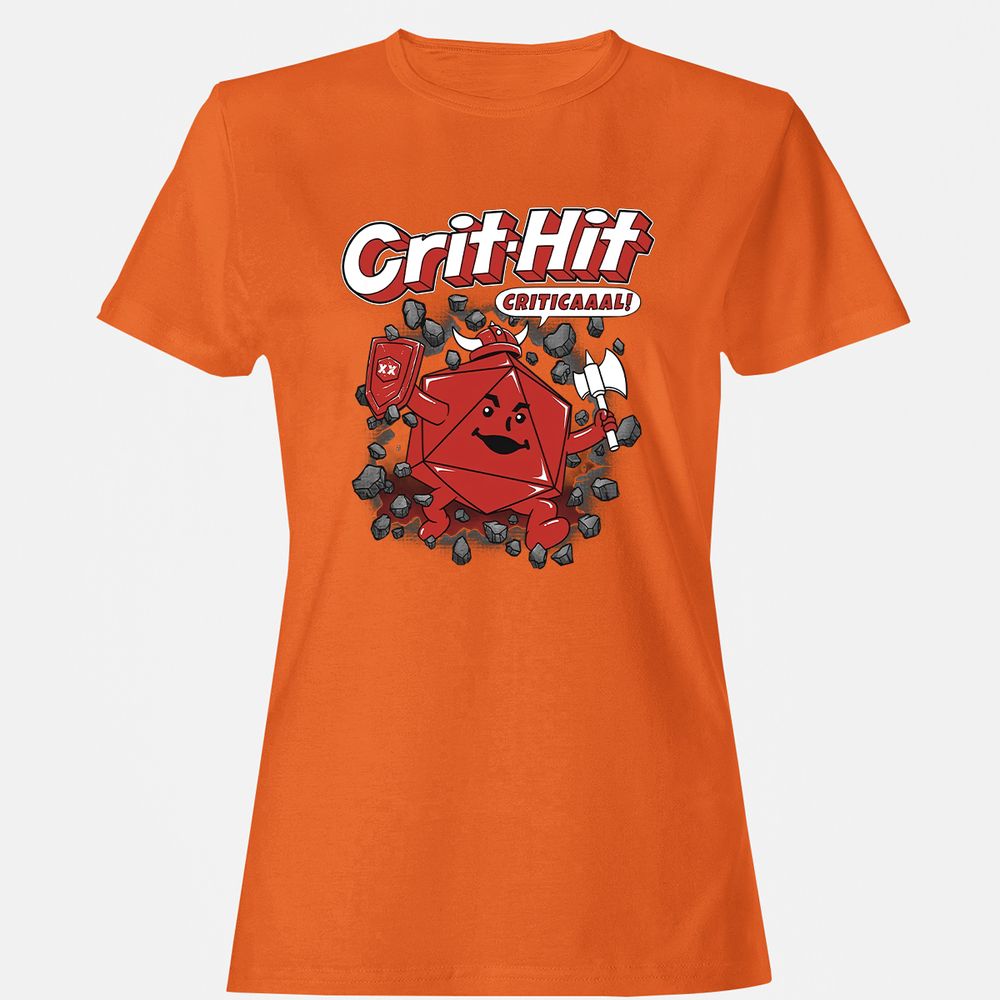 Women's T-Shirt - PLHYRL2Q - Orange - 11