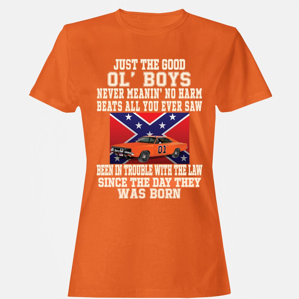 Women's T-Shirt - Z9G89LSP - Orange - 11