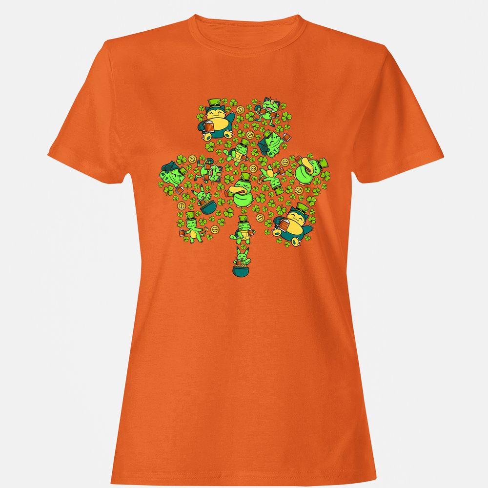Women's T-Shirt - CRXS8AKH - Orange - 11