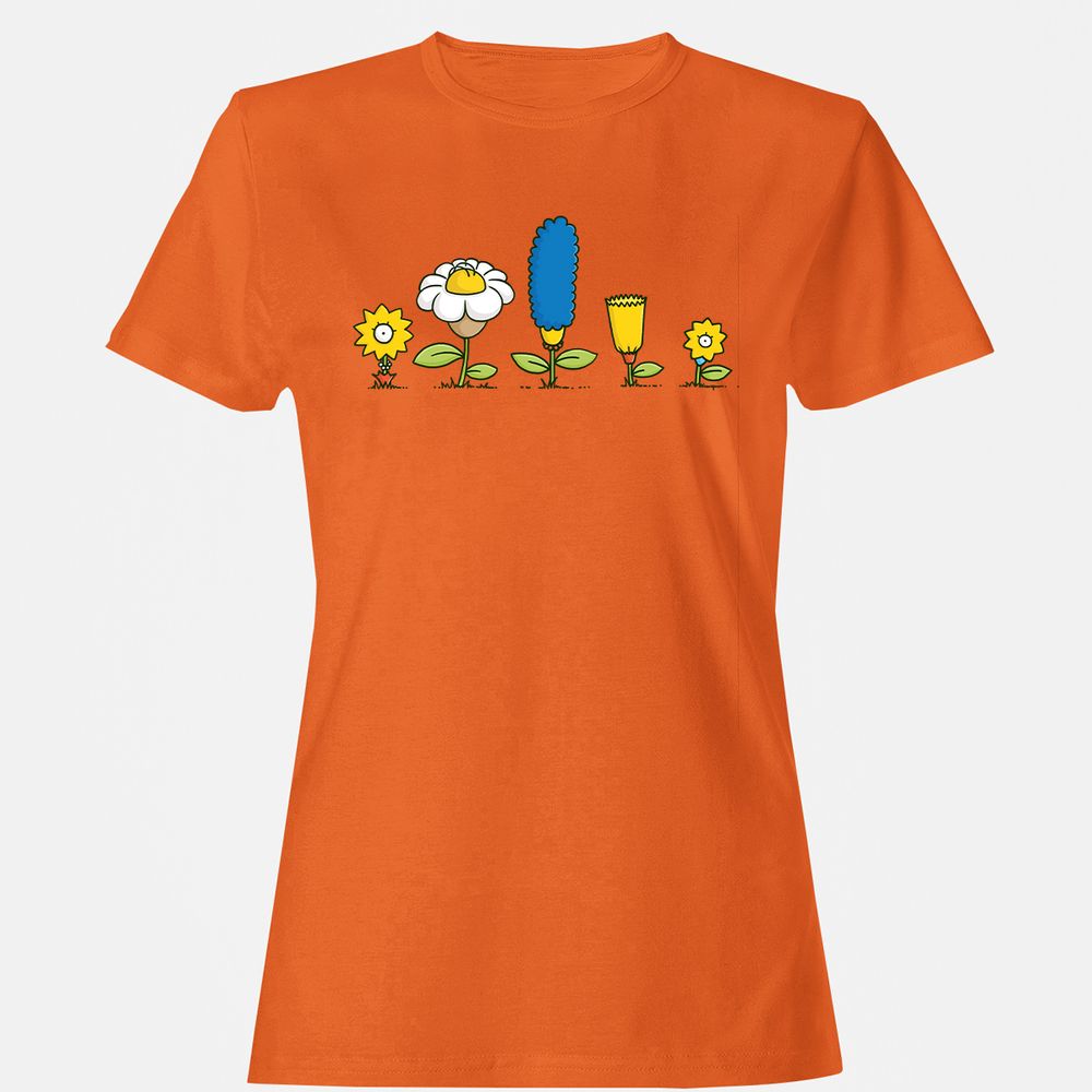 Women's T-Shirt - 9JWUSUUU - Orange - 11