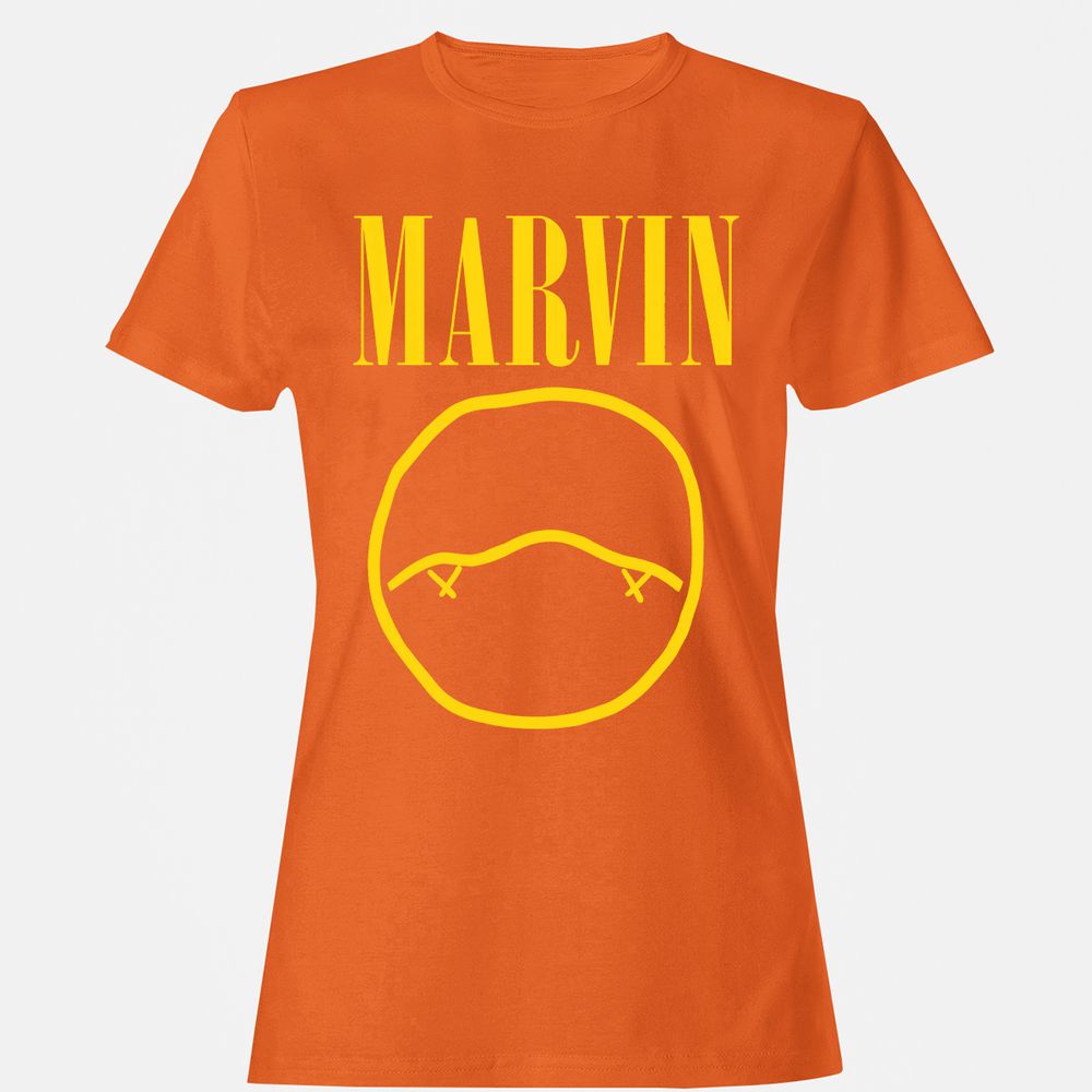 Women's T-Shirt - C4CAE9QT - Orange - 11