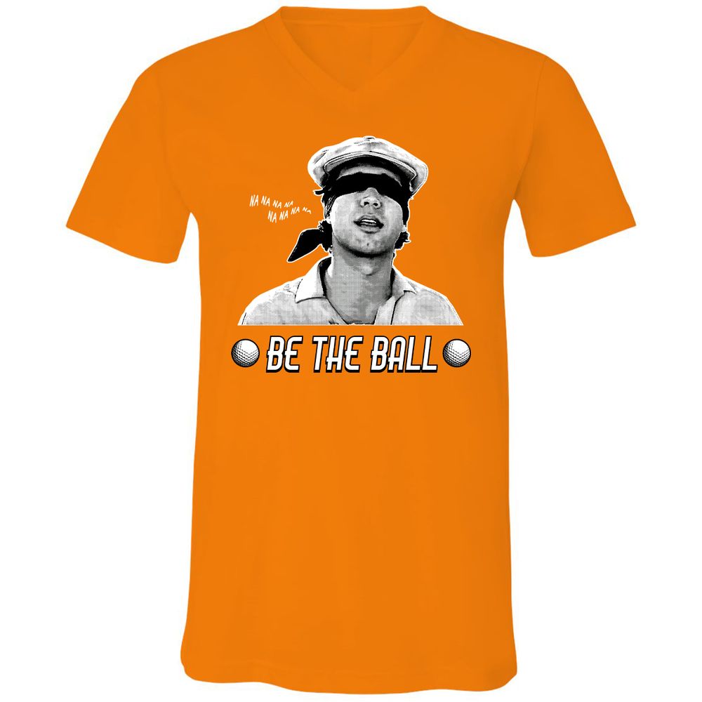 Unisex V-Neck T-Shirt - LL9NPN31 - Orange - 11
