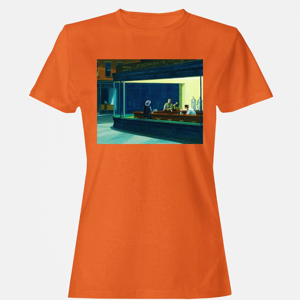 Women's T-Shirt - 4CTHHCV3 - Orange - 11