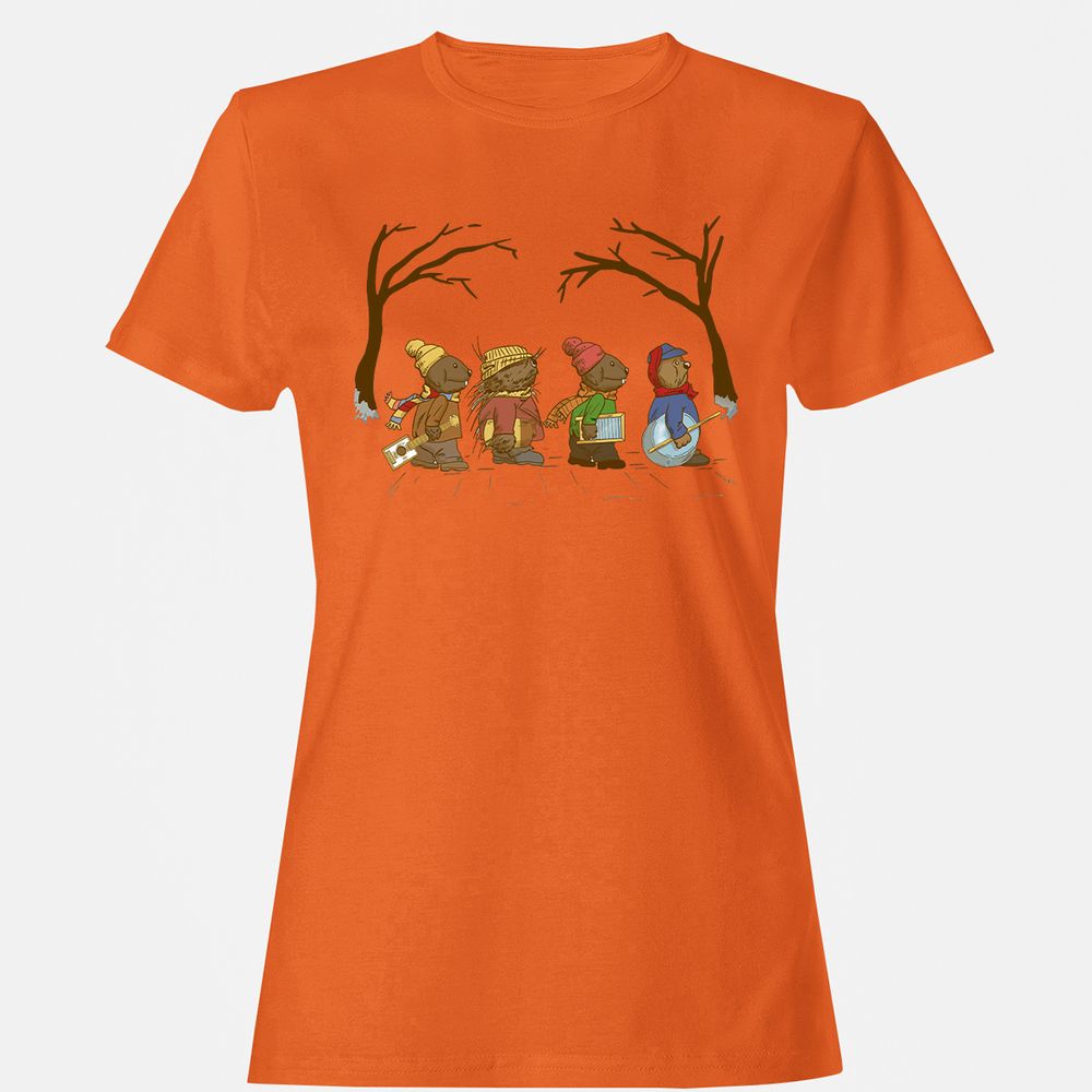 Women's T-Shirt - 1ZYEHK75 - Orange - 11