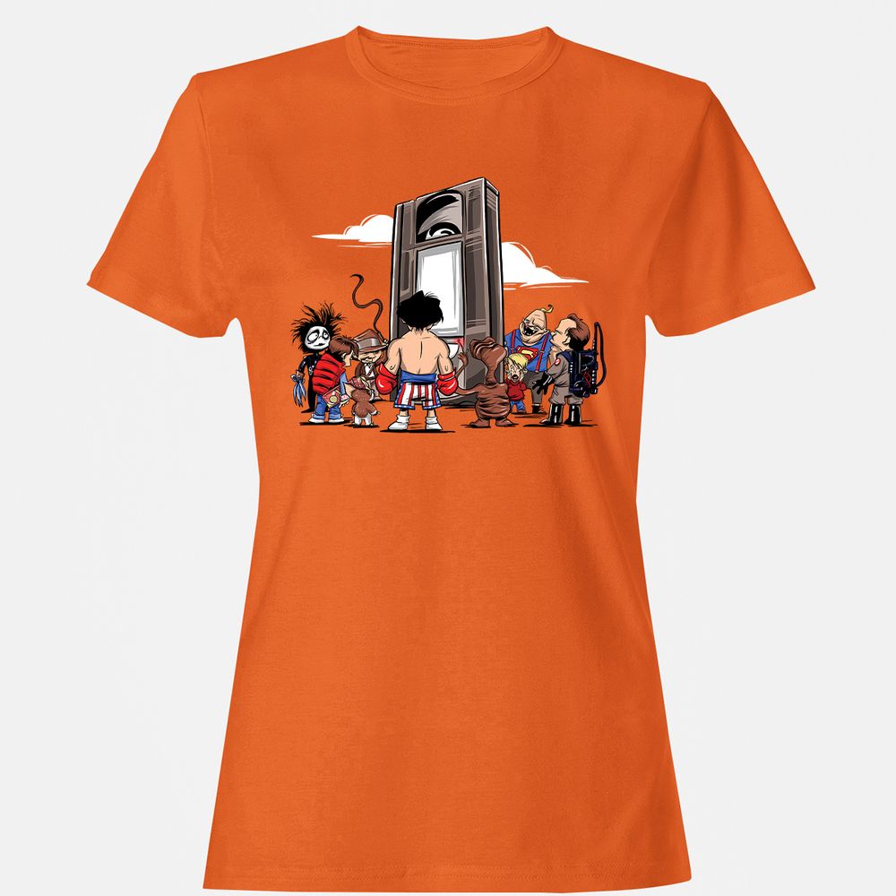 Women's T-Shirt - WHQ58HF7 - Orange - 11