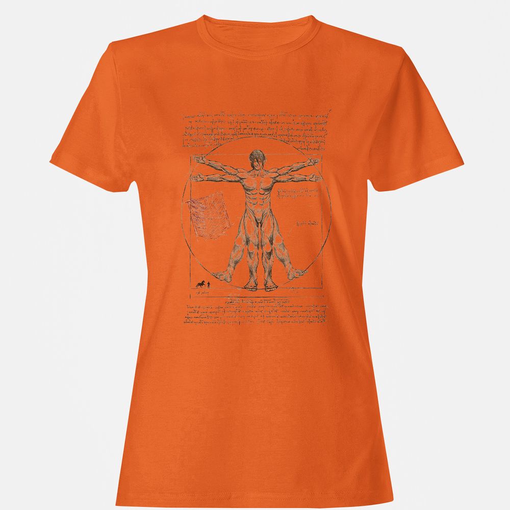 Women's T-Shirt - 6CTQC8XA - Orange - 11