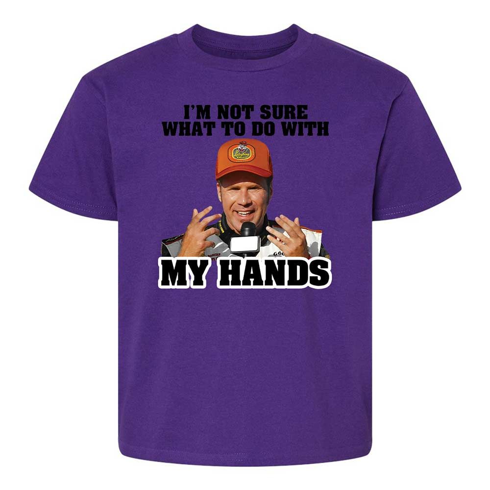 I'm Not Sure What To Do With My Hands - Purple - 11