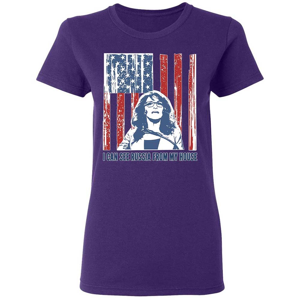 I can see Russia from my house - Purple - 11