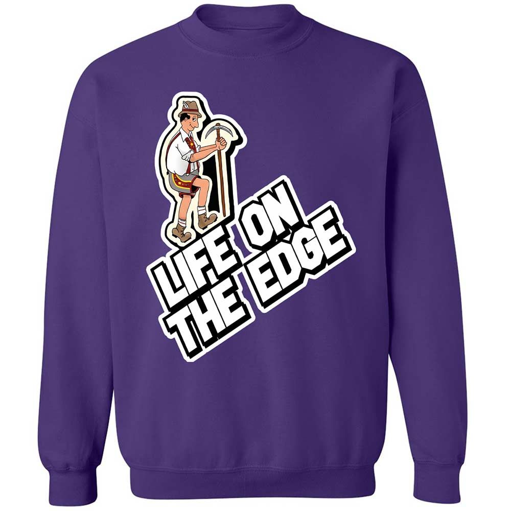 Classic Unisex Sweatshirt - YVJRUQFH - Purple - 11