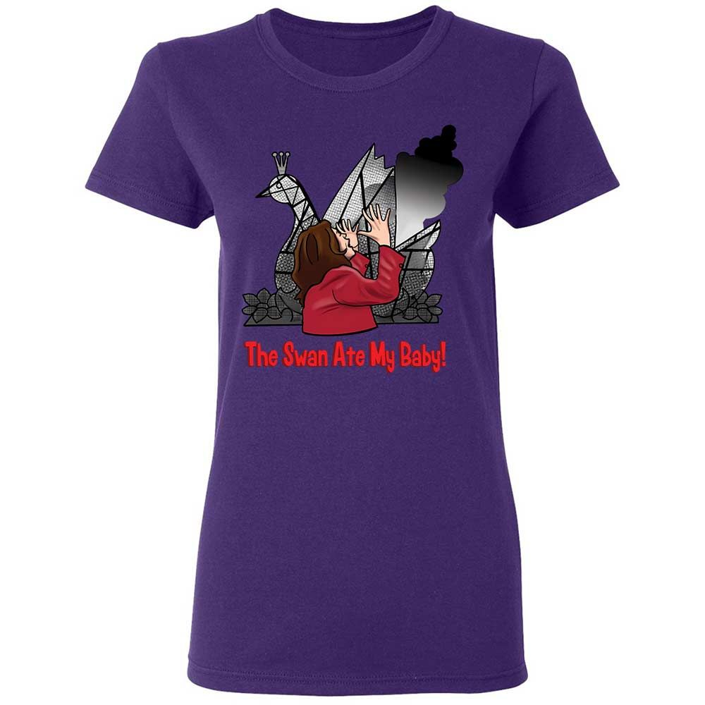 The Swan Ate My Baby - Purple - 11