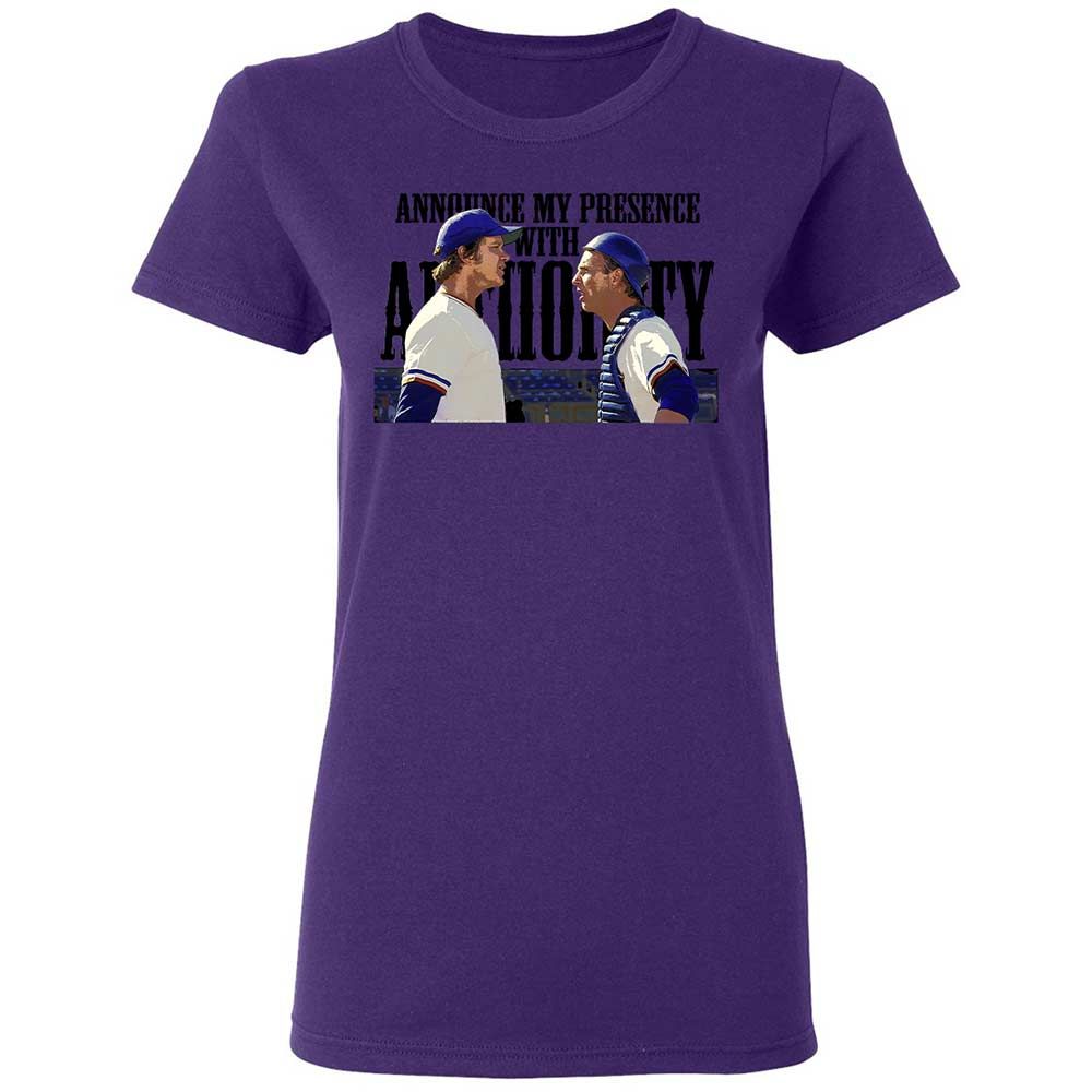 Announce my presence with authority - Purple - 11