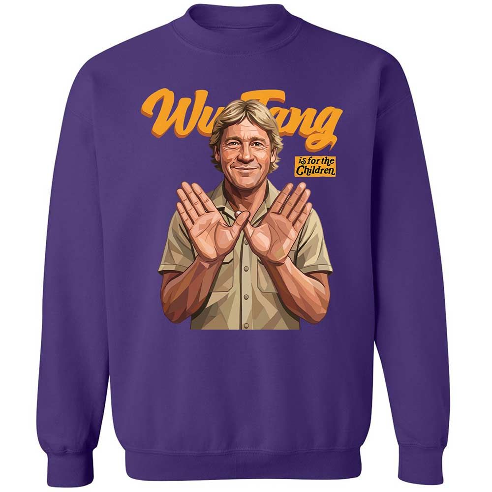 Steve Irwin or the Children - Purple - 11