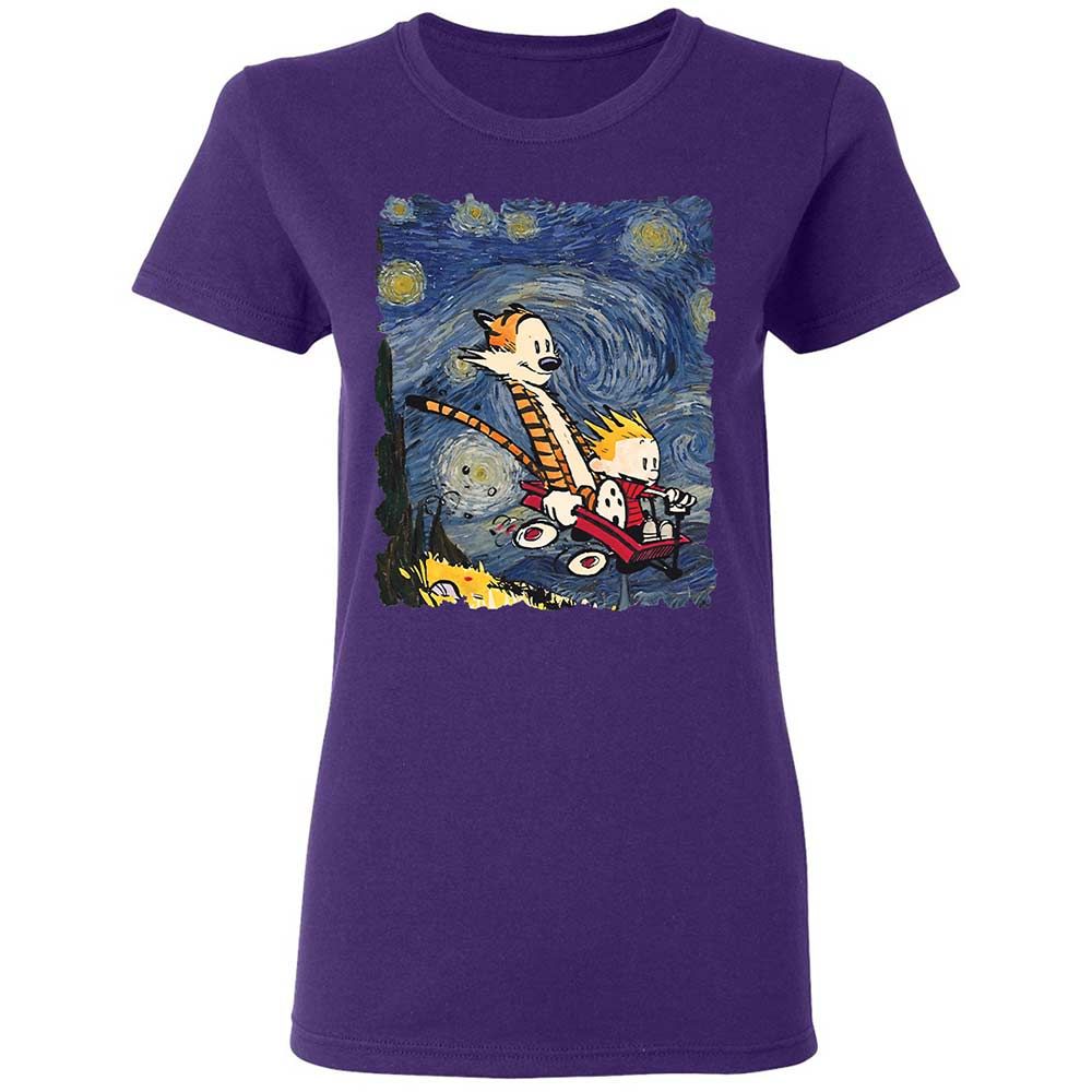 Women's T-Shirt - VBTMU8R4 - Purple - 11