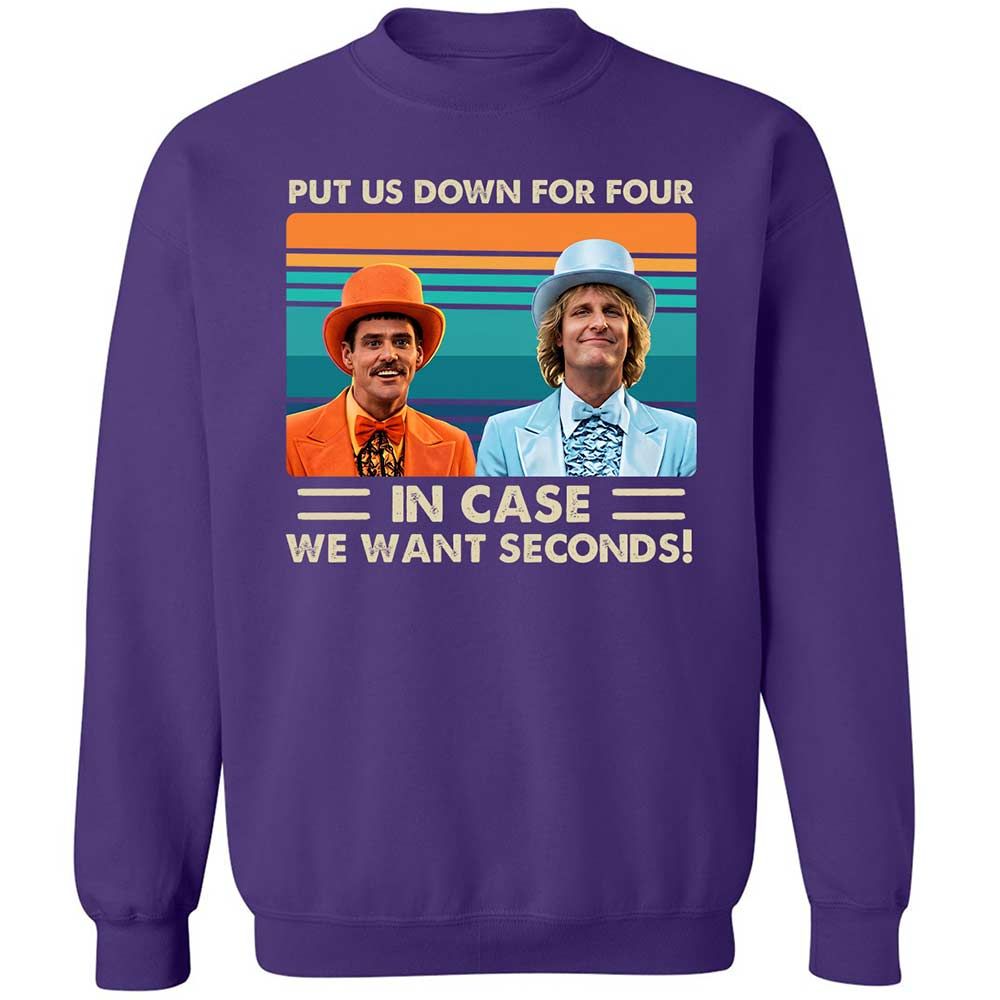 Classic Unisex Sweatshirt - UX7SL856 - Purple - 11