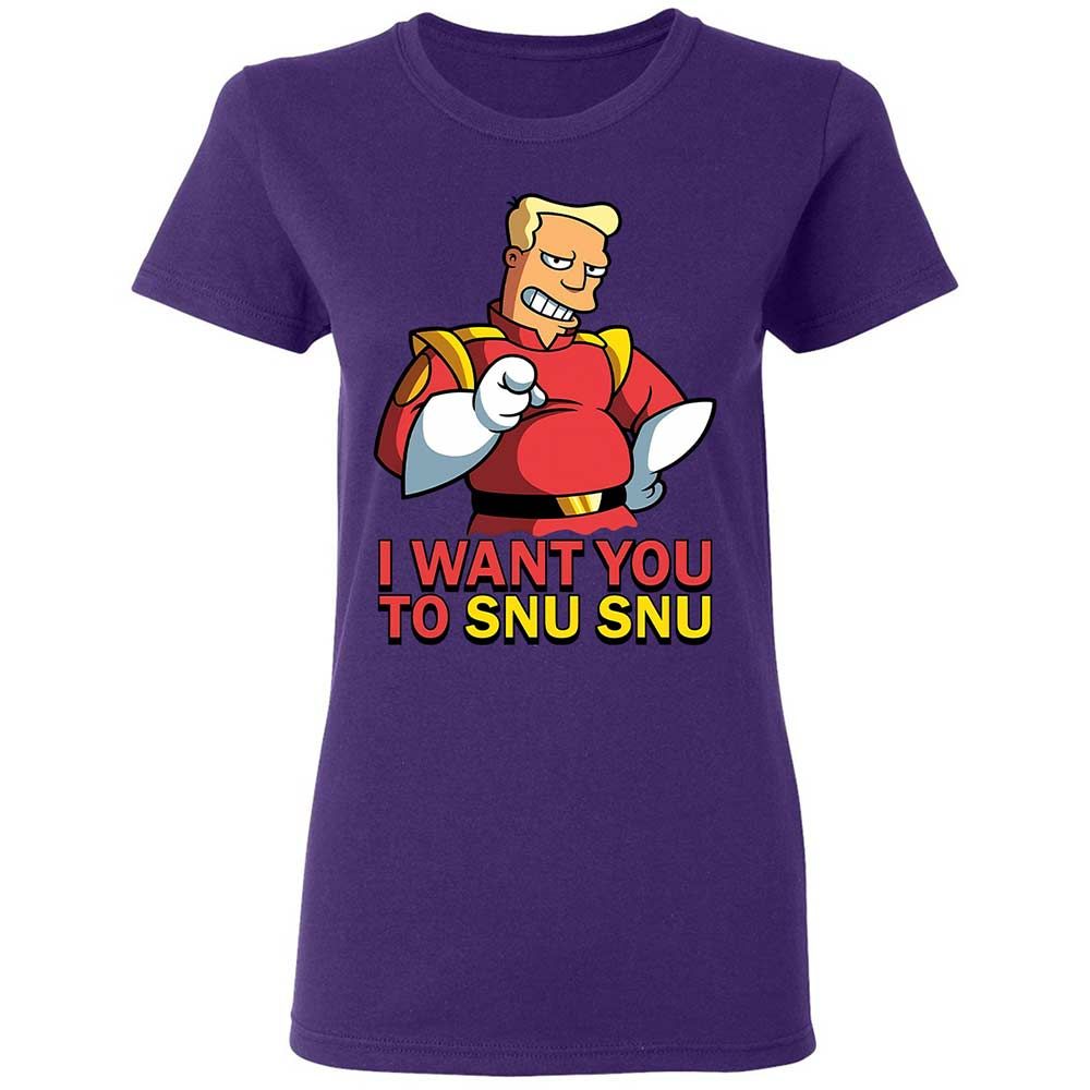 Women's T-Shirt - S4QG8ZQA - Purple - 11