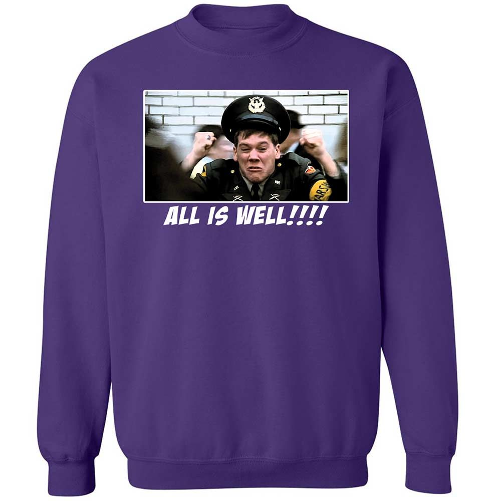 Classic Unisex Sweatshirt - VXBWUX97 - Purple - 11
