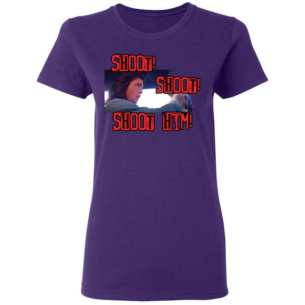 Women's T-Shirt - 73TC9EFJ - Purple - 11