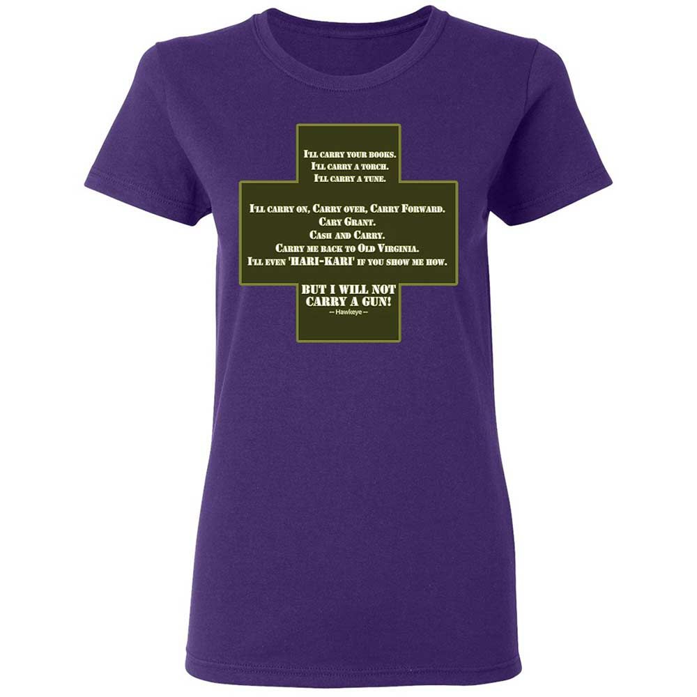 I Will Not Carry a Gun - Purple - 11