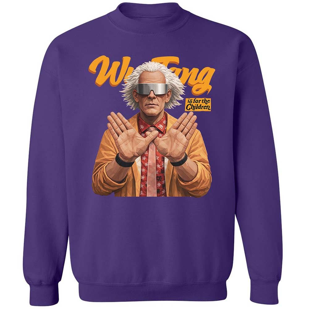 Classic Unisex Sweatshirt - Black - Purple - 11