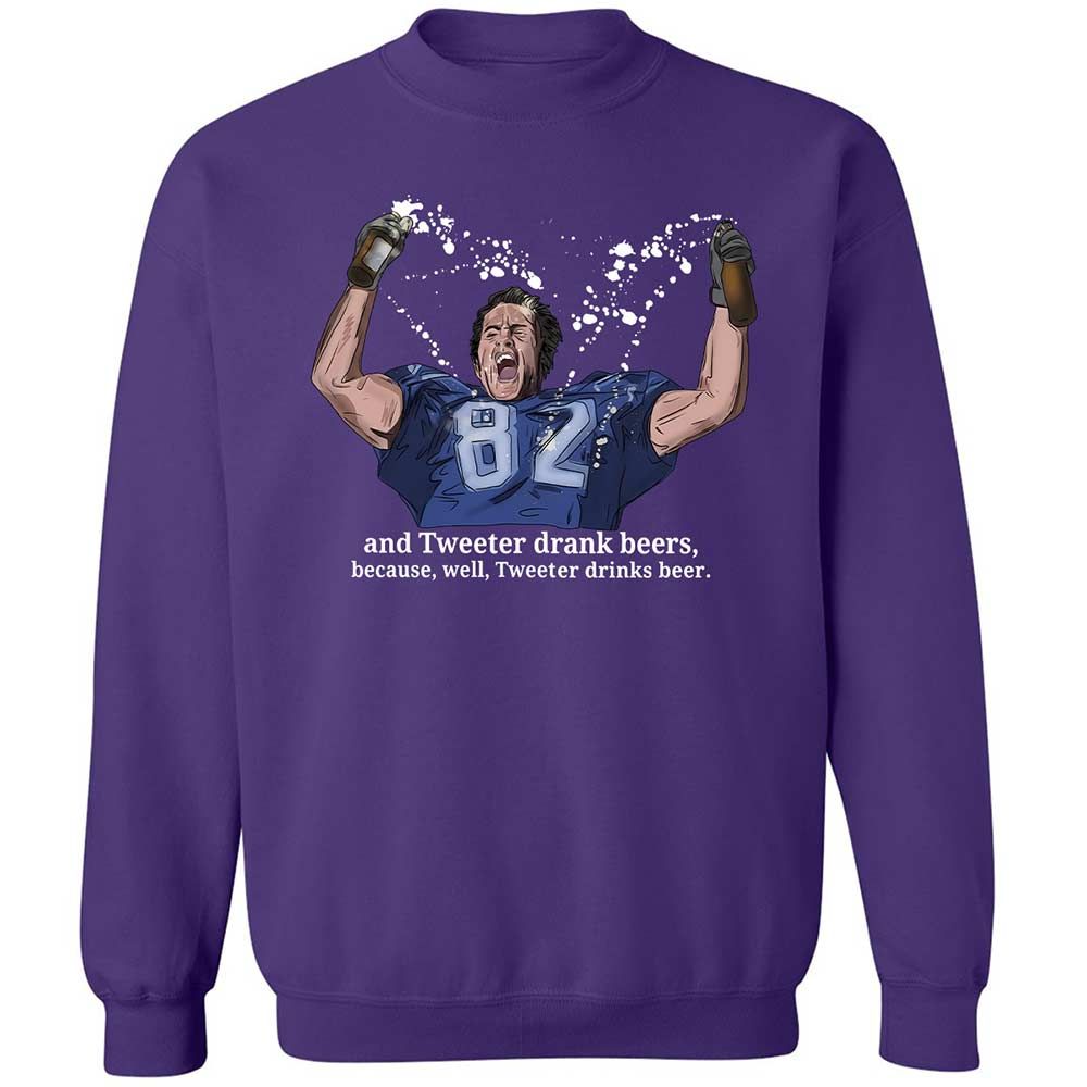 Classic Unisex Sweatshirt - YBGPXSAG - Purple - 11