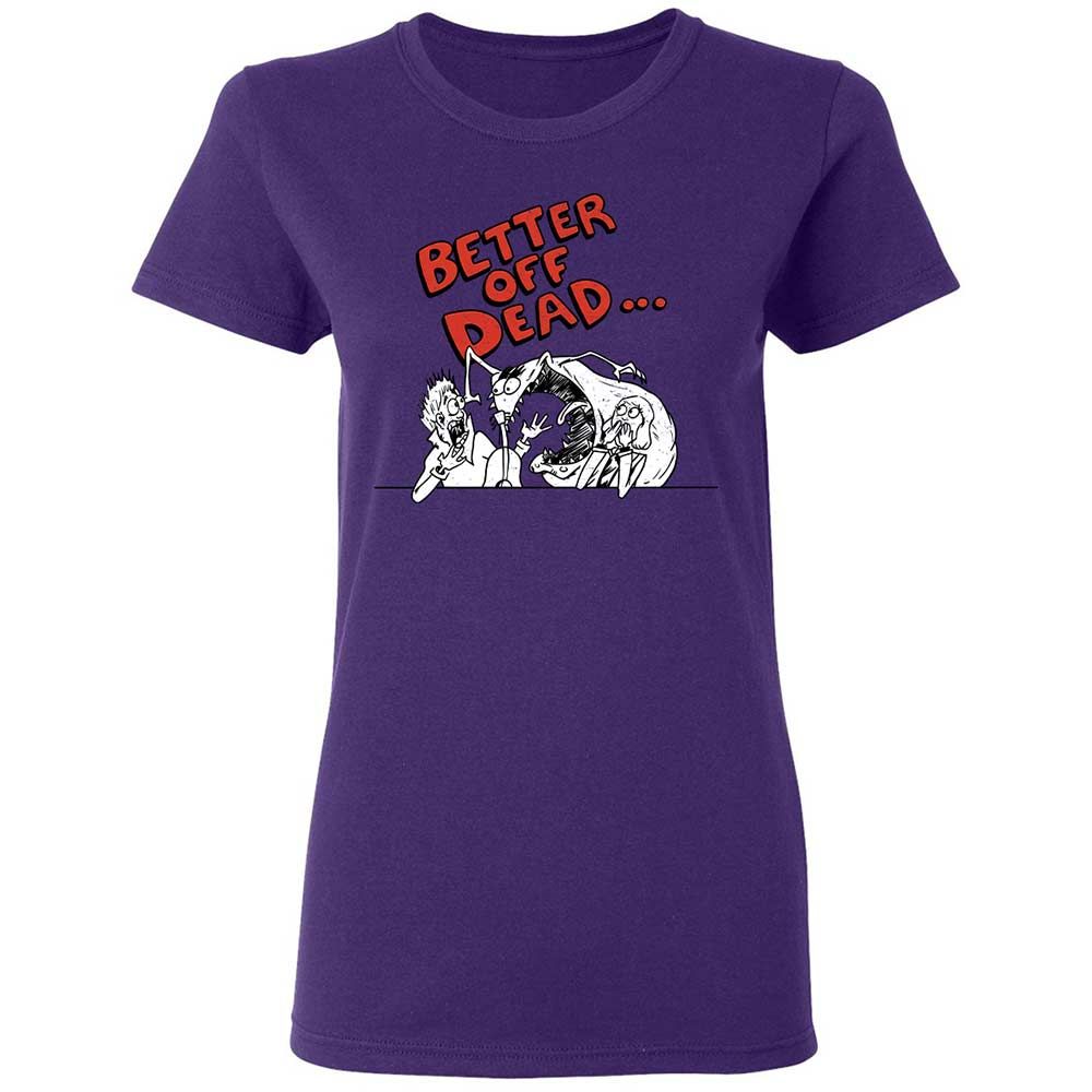 Women's T-Shirt - DKJZVXQC - Purple - 11
