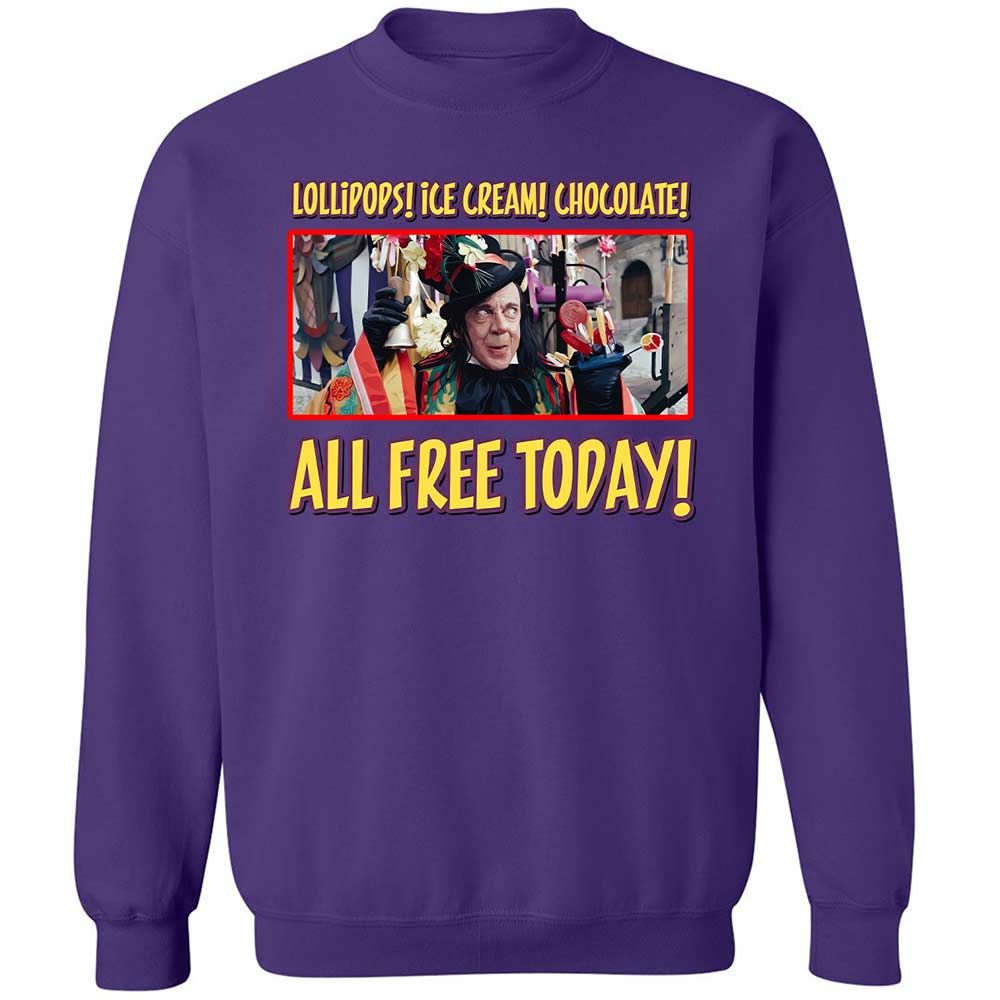 Classic Unisex Sweatshirt - QJV14LXJ - Purple - 11