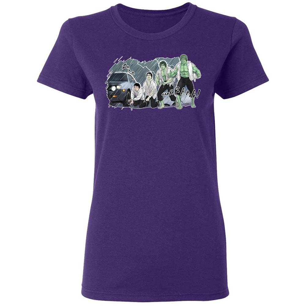 Women's T-Shirt - EWLV6K3X - Purple - 11