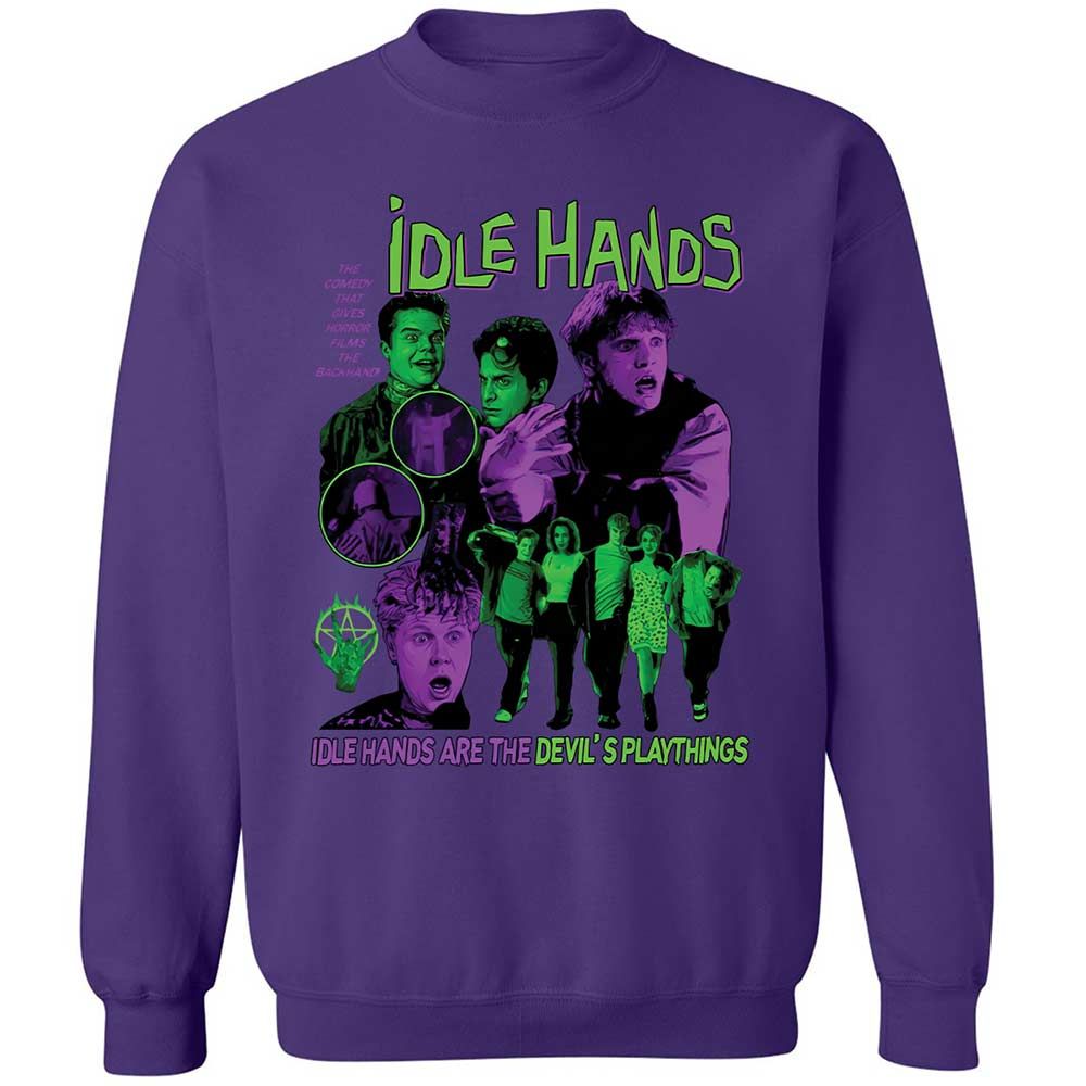 Idle hands are the Devil's playthings - Purple - 11
