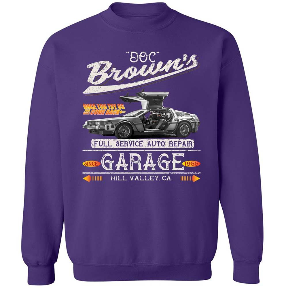 Classic Unisex Sweatshirt - 1VDM9CUS - Purple - 11