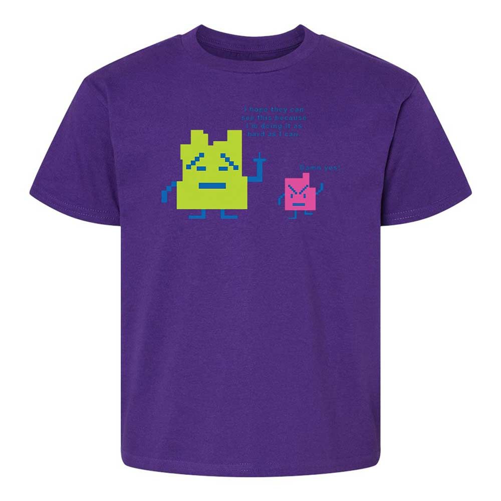 Kids T-Shirt - QM8JEJGX - Purple - 11