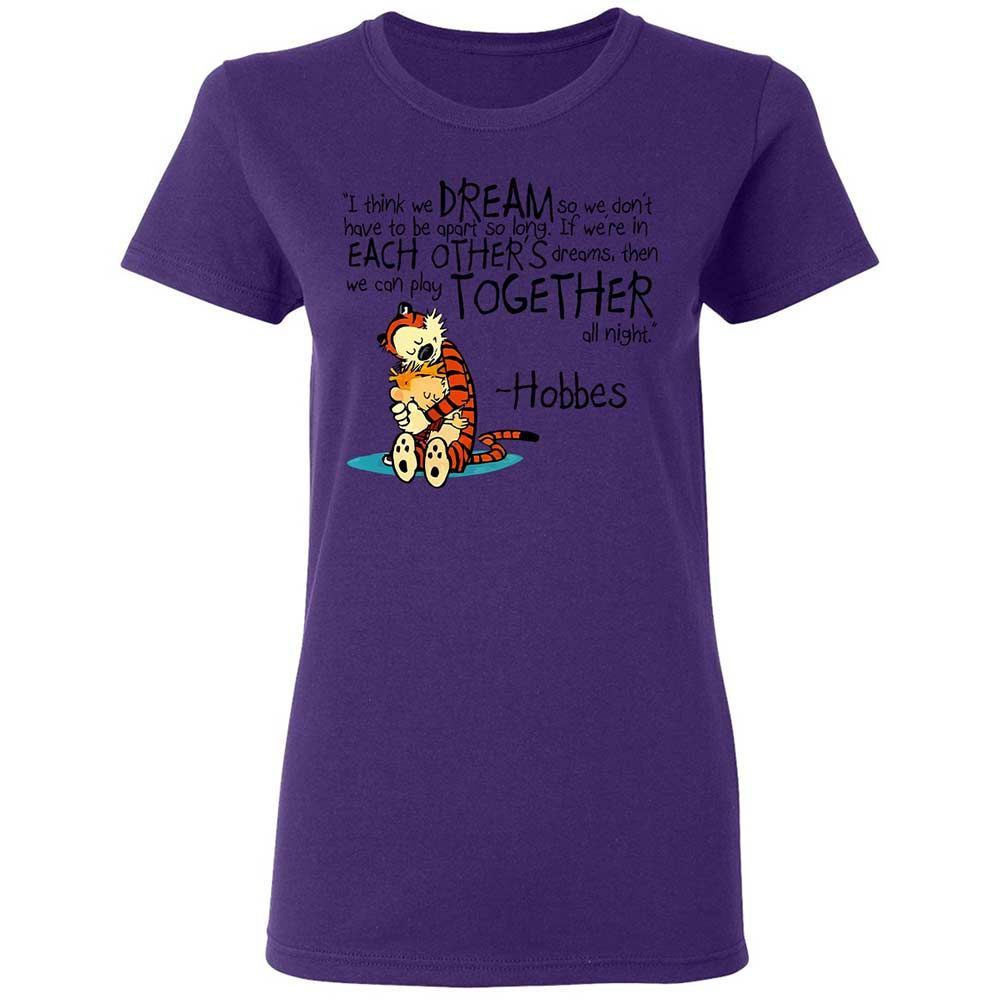 Calvin Hobbes Dreams - Purple - 11
