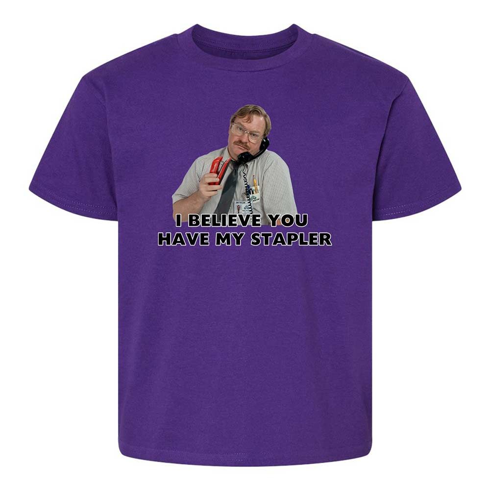 I believe you have my Stapler - Purple - 11