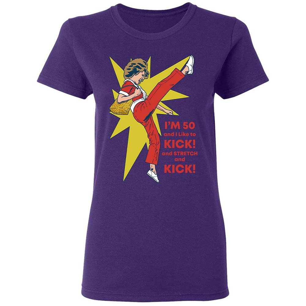 Women's T-Shirt - P65HZZGV - Purple - 11