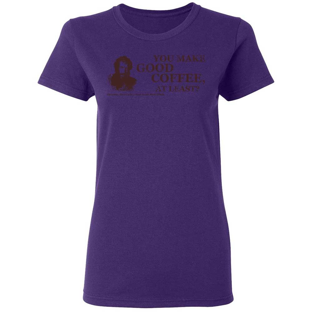You make good coffee, at least? - Purple - 11