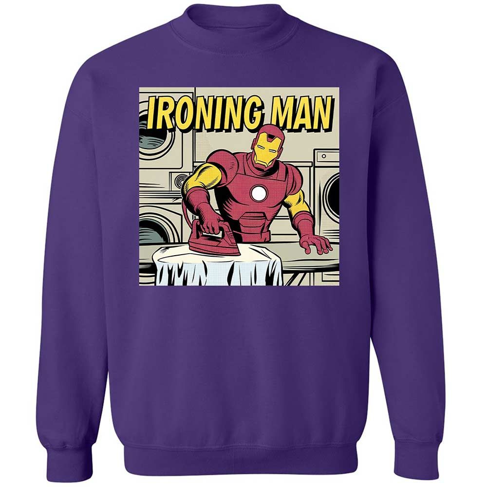 Classic Unisex Sweatshirt - BK2WV26T - Purple - 11