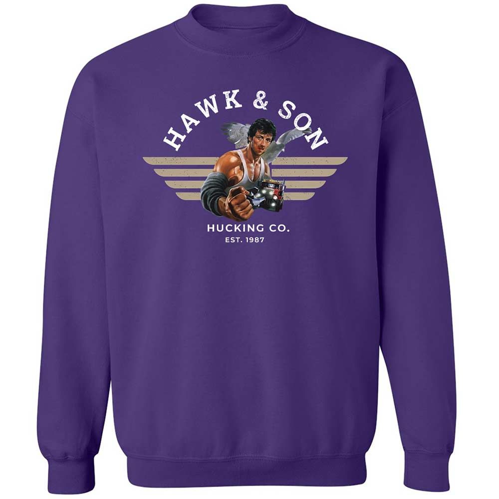 Classic Unisex Sweatshirt - 21AGY1HR - Purple - 11