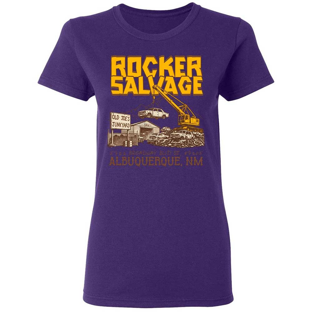 Women's T-Shirt - 3TGV5EK4 - Purple - 11