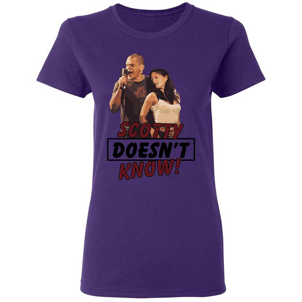 He Doesn't Know - Purple - 11