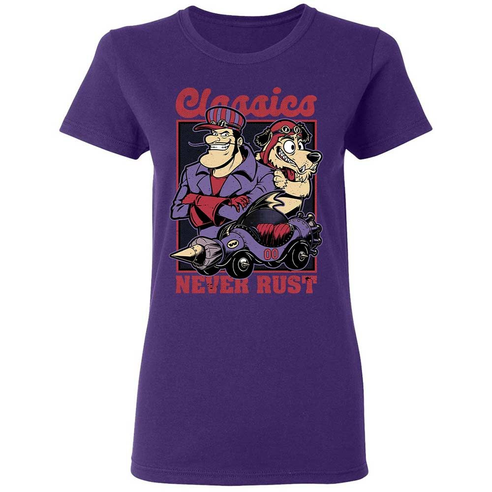 Women's T-Shirt - HCK89CA7 - Purple - 11
