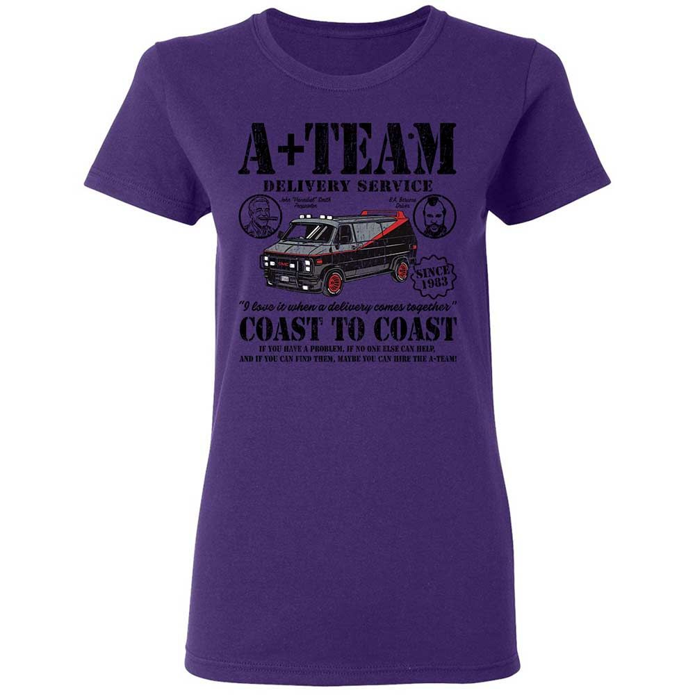Women's T-Shirt - 4J89SCT5 - Purple - 11