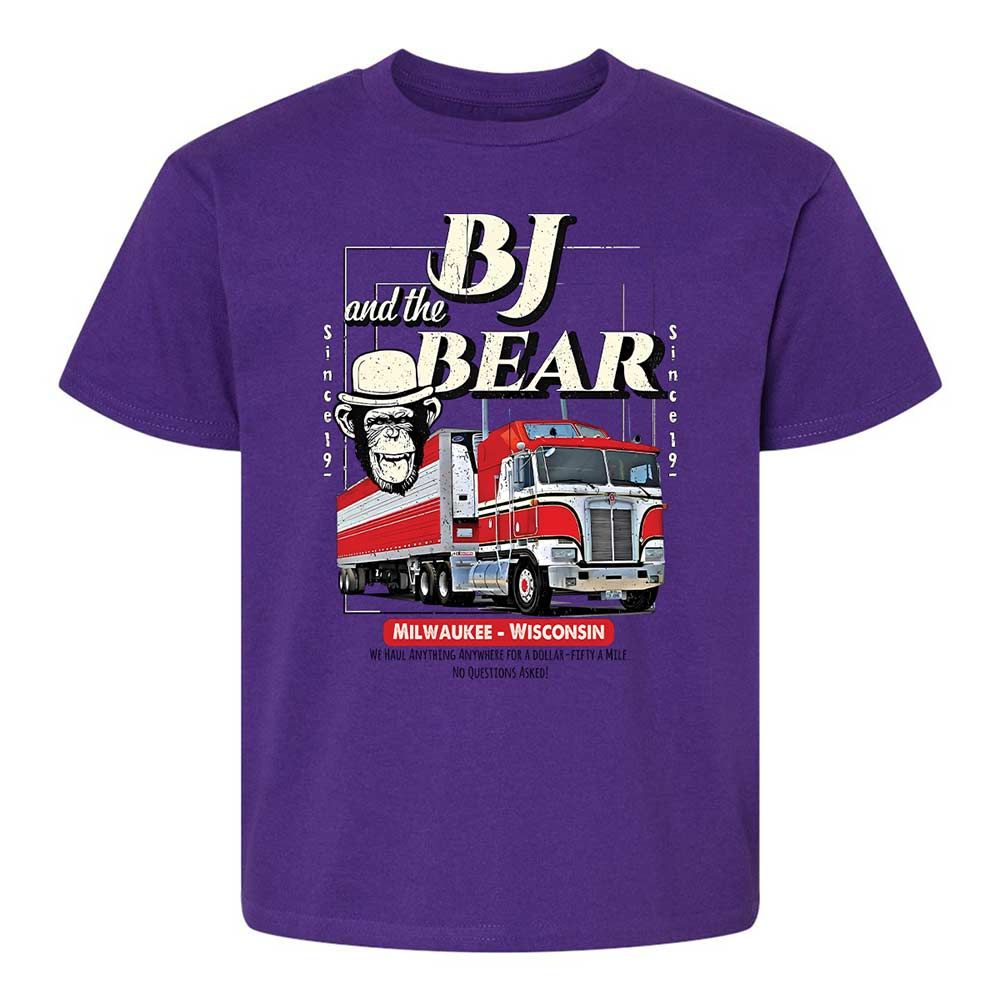 Kids T-Shirt - ATVXNT7R - Purple - 11