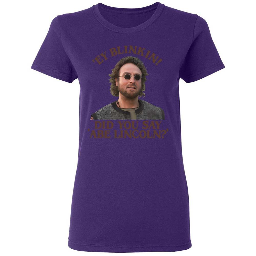 Did You Say Abe Lincoln - Purple - 11