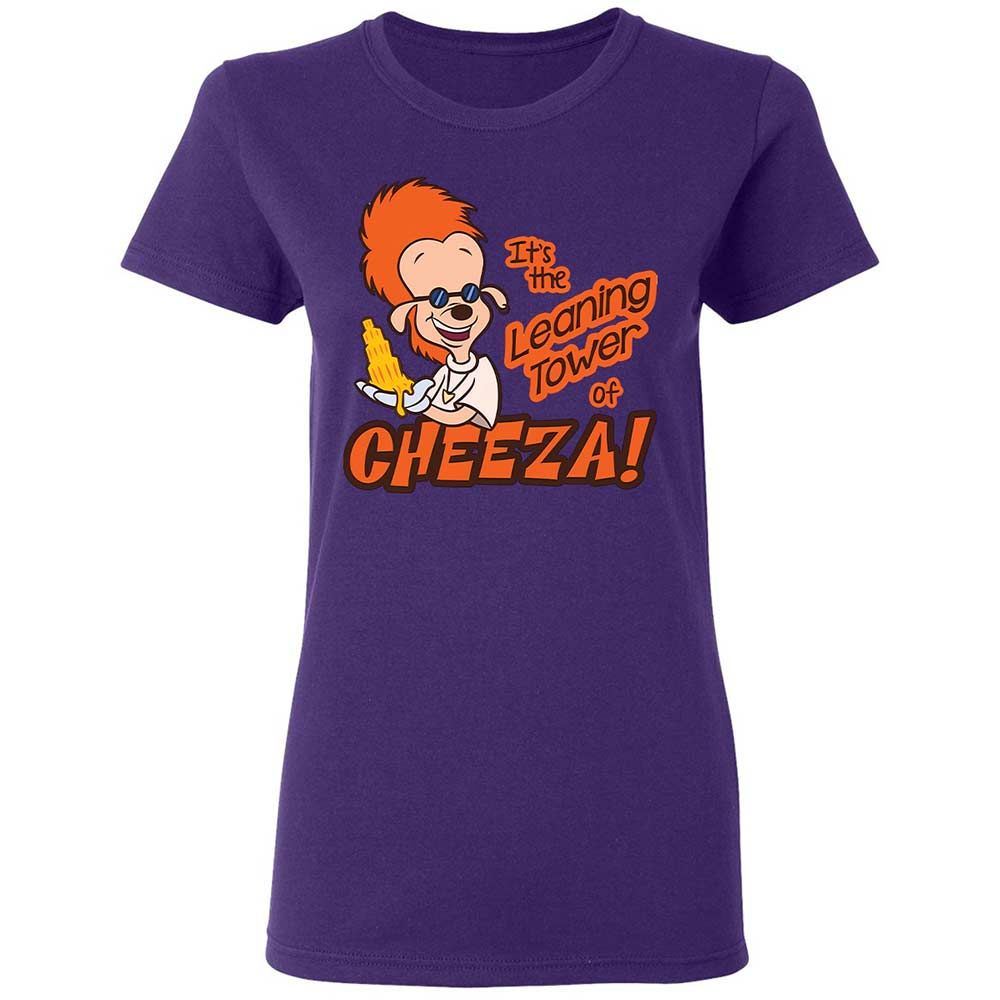 Leaning Tower of Cheeza - Purple - 11