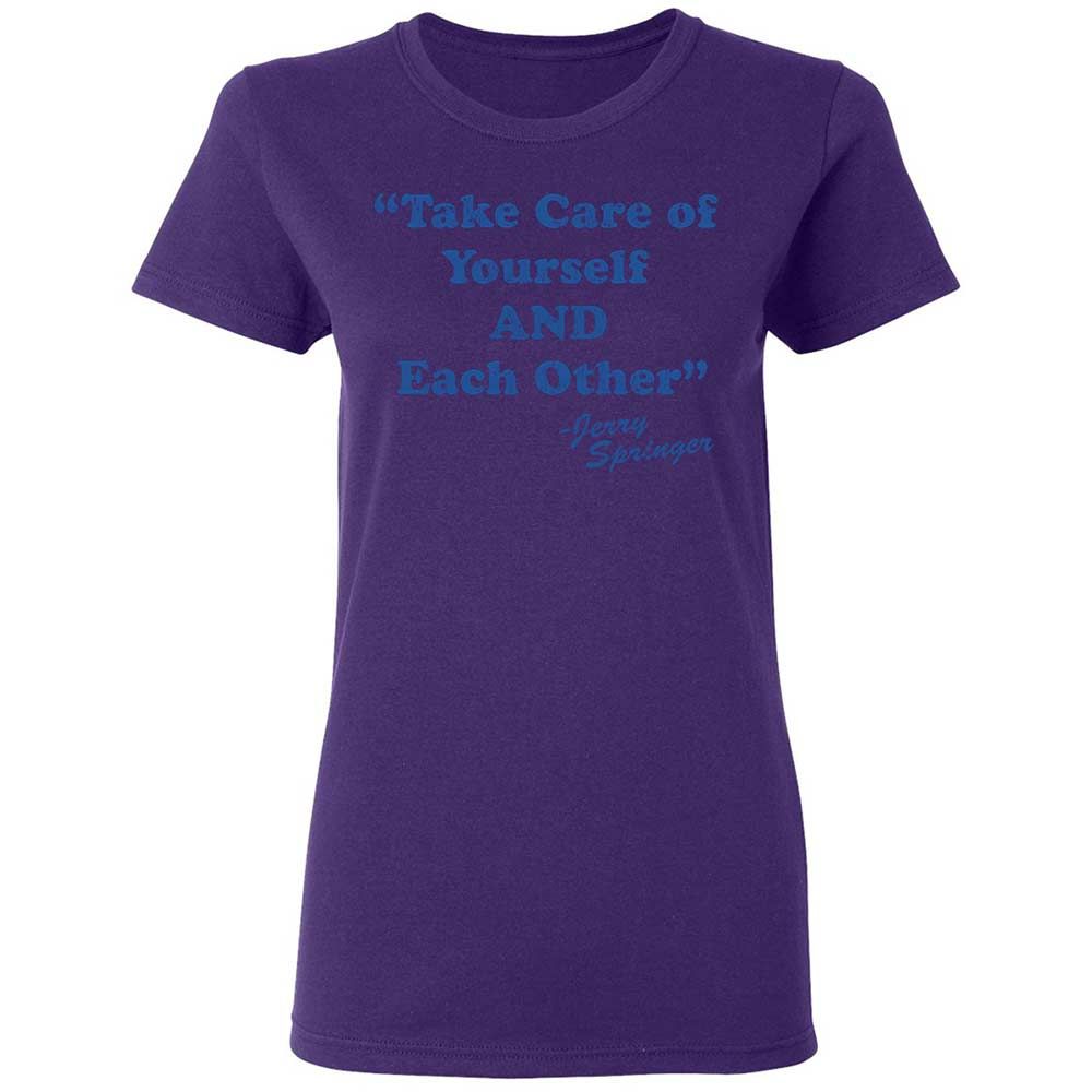 Take Of Yourself And Each Other - Purple - 11