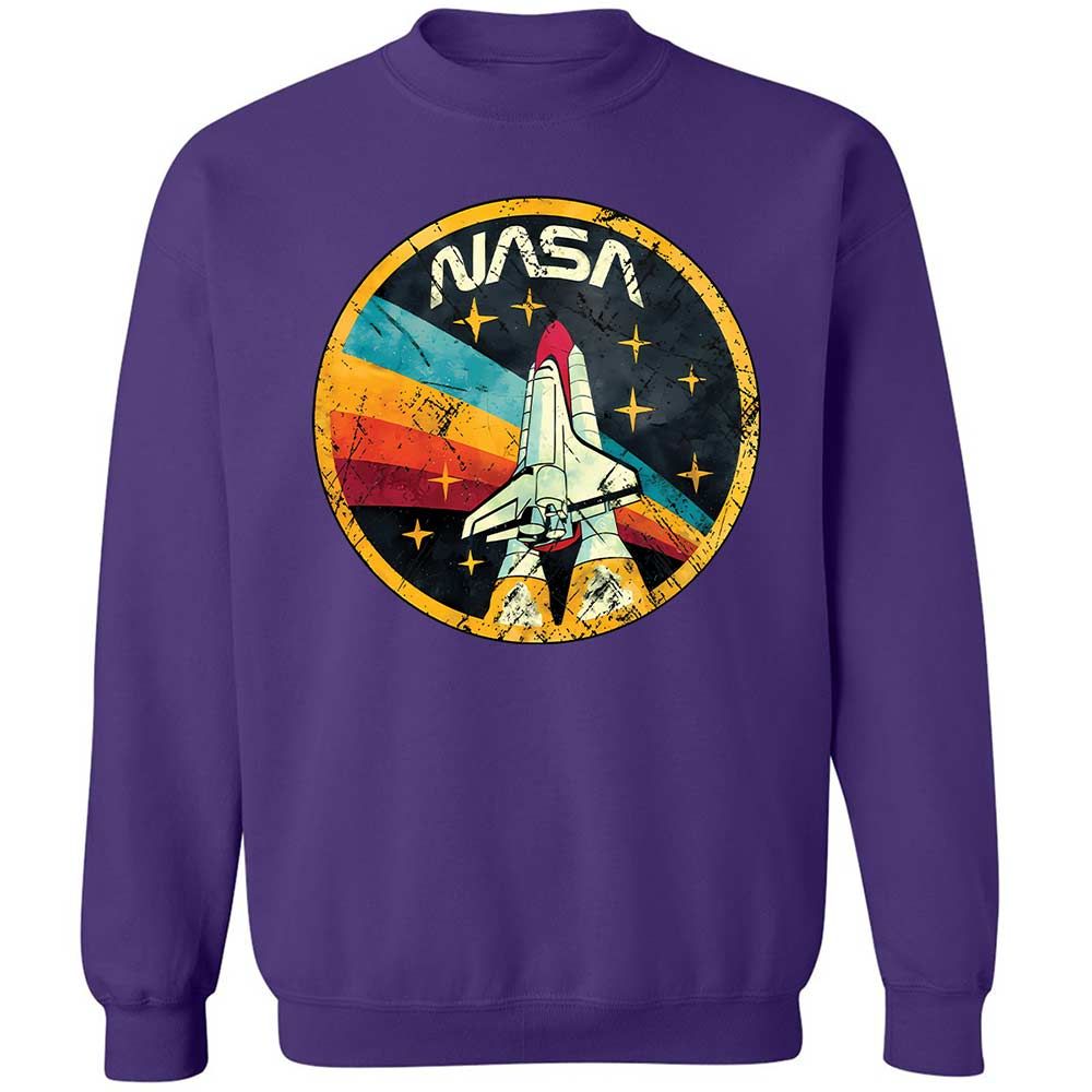 USA Space Agency Vintage Colors - Purple - 11