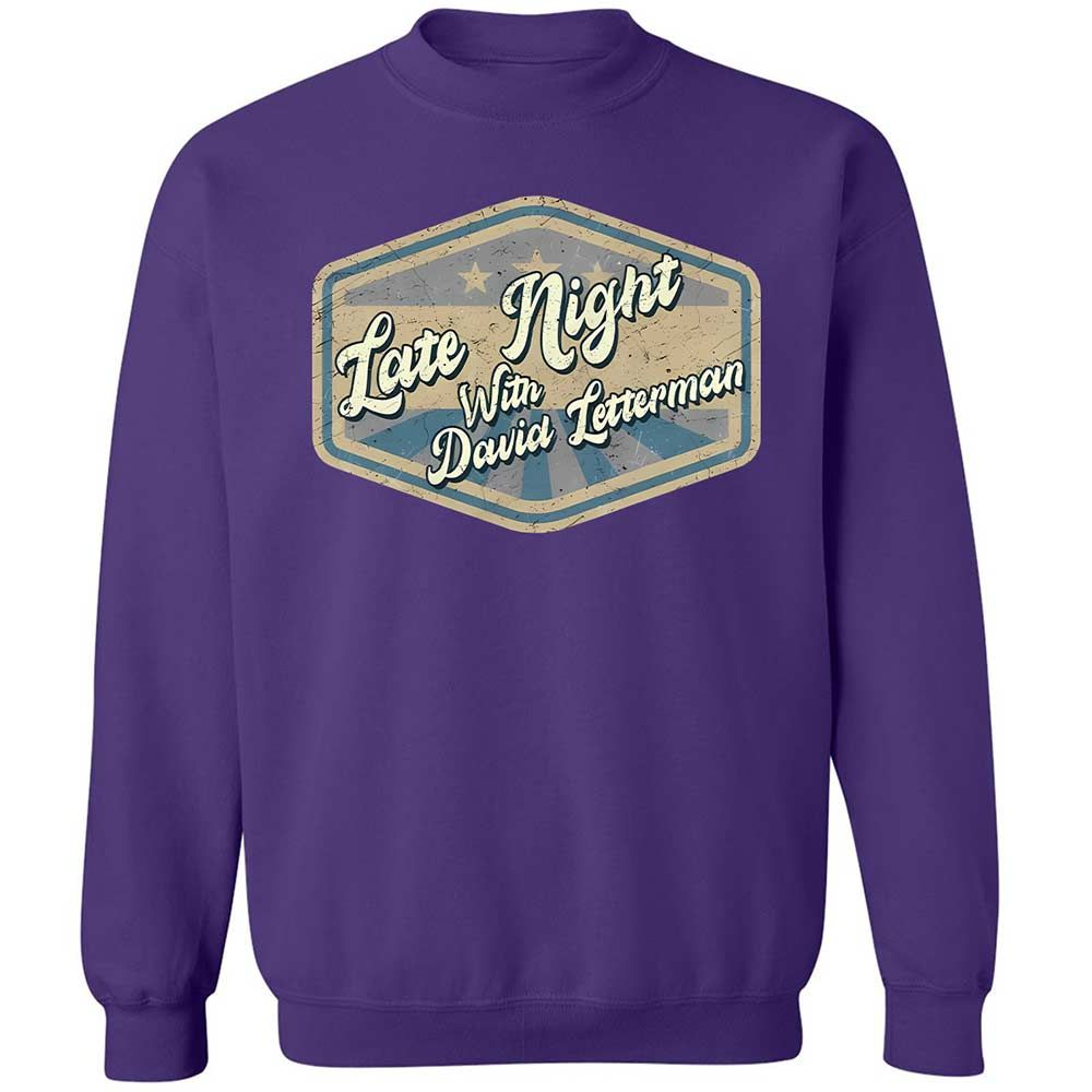 Late Night with David Letterman - Purple - 11