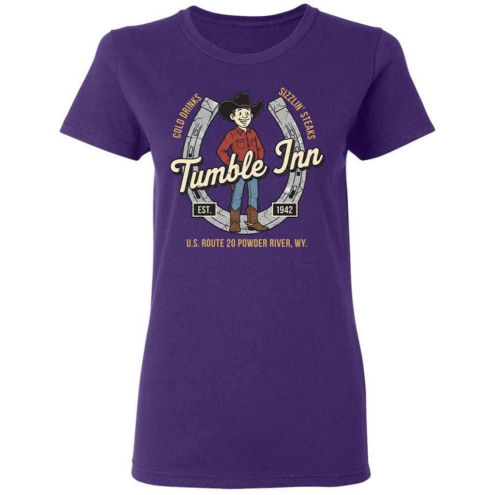 Women's T-Shirt - ZUJCUMP6 - Purple - 11