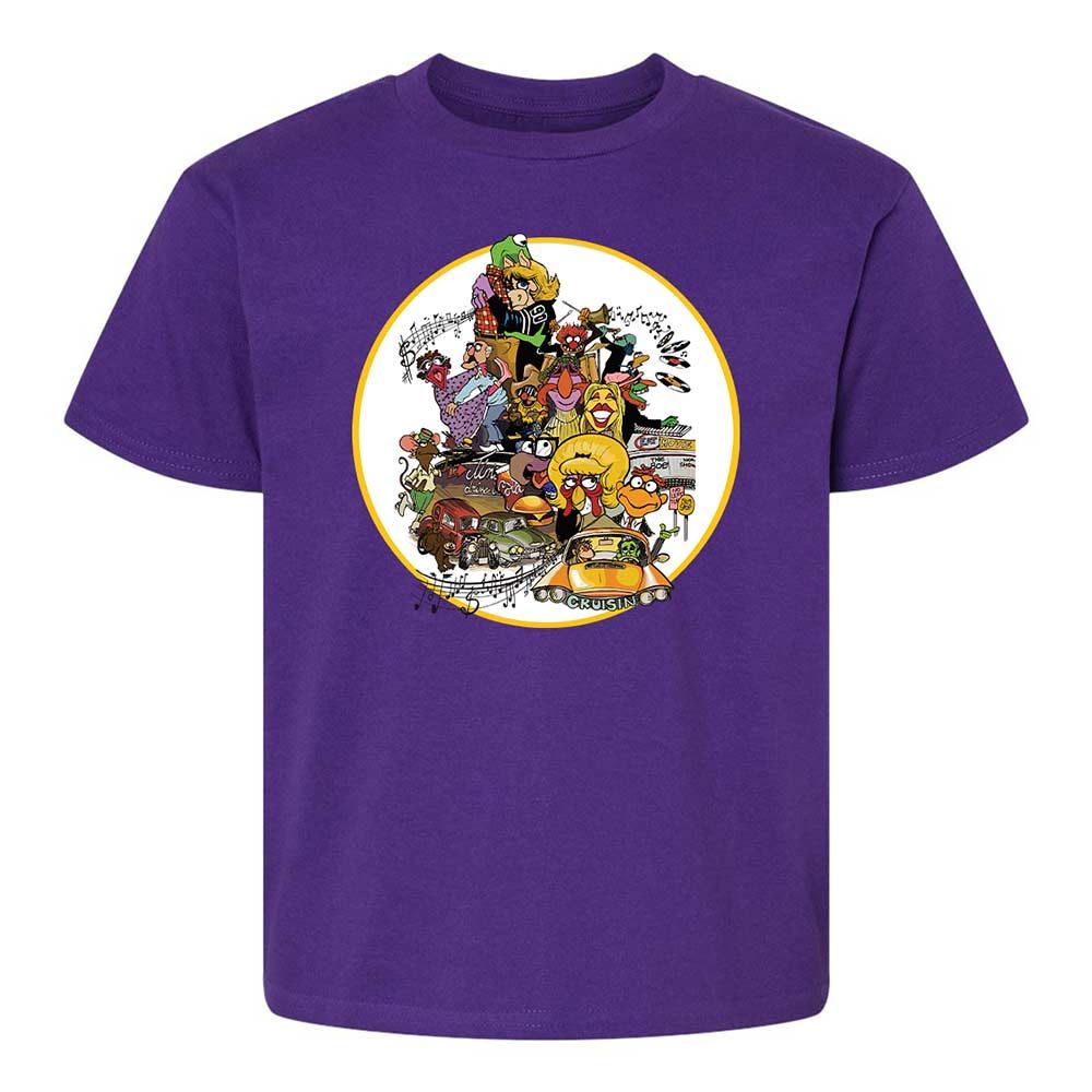 Muppet Graffiti - Purple - 11